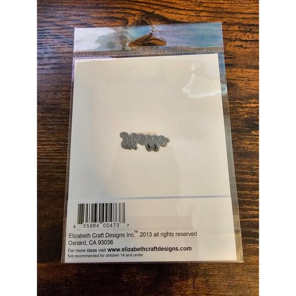 Elizabeth Craft Designs Steel Craft Die Hello Cursive 722 - Picture 2 of 2